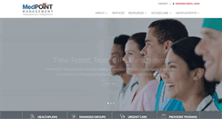Desktop Screenshot of medpointmanagement.com
